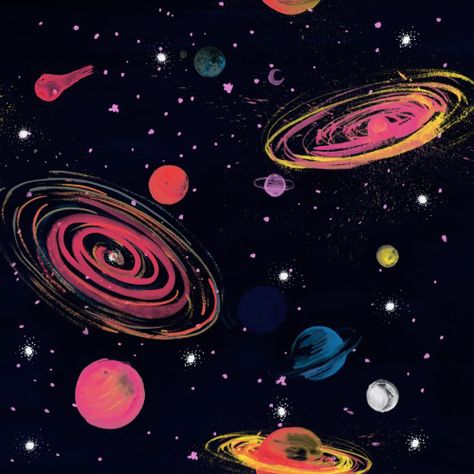 pinterest: aestheticmaybe Wallpaper Trippy, Wallpaper Seni, Space Iphone Wallpaper, Art Spatial, Wallpaper Estetika, Planets And Stars, Iphone Lockscreen, Fotografi Alam Semula Jadi, The Solar System