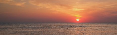 Ocean Sunset | T&S Online Marketing Nature, Sunset Cover Photo Aesthetic, Sunset Aesthetic Cover Photo, Cover Photo Sunset, Sunset Cover Photo Facebook, Sunset Aesthetic Header, Ocean Cover Photo, Sunset Header Twitter, Linked In Cover Photo