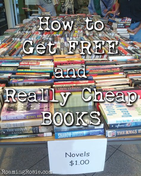 How to Get FREE and Really Cheap Books and eBooks Where To Buy Books, Free Books By Mail, Cheap Books Online, Early Adulthood, Buying Books, Free Mail, Freebies By Mail, Read Books Online Free, Cheap Books
