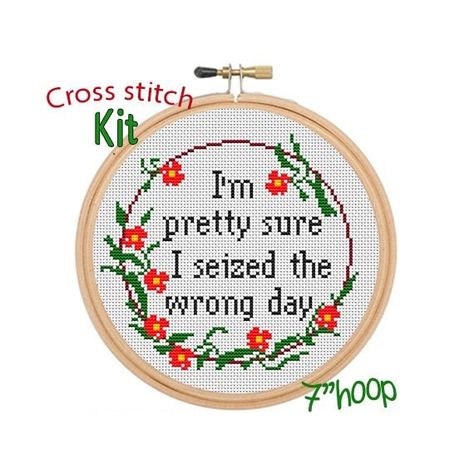 Coffee Pattern, Stitch Quote, Cross Stitch Quotes, Thread Needle, Funny Cross Stitch Patterns, Subversive Cross Stitch, Dmc Embroidery, Pattern Quotes, Cross Stitch Funny