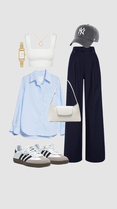 #outfit #outfitideas #outfitinspiration #outfitinpso #fashion #fashioninspo #fashionboard #trending #streetwear #streetstyle #cleangirl #thatgirl #summer #clothes Clothes Shuffles, Modest Christian Clothing, Trending Streetwear, University Outfit, 여름 스타일, Estilo Preppy, Casual Outfit Inspiration, Hijabi Outfits Casual, Smart Outfit