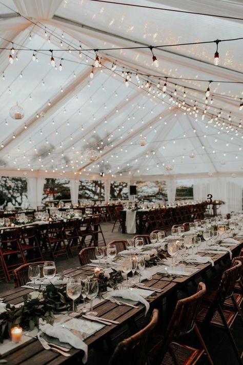 Event Snacks, String Lights Outdoor Wedding, Sporting Event, Tent Reception, Wedding Venue Inspiration, Breathtaking Wedding, Outdoor Wedding Reception, Future Wedding Plans, Tent Wedding