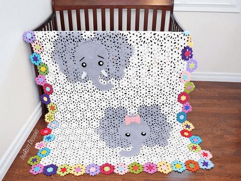 Crochet elephant pattern