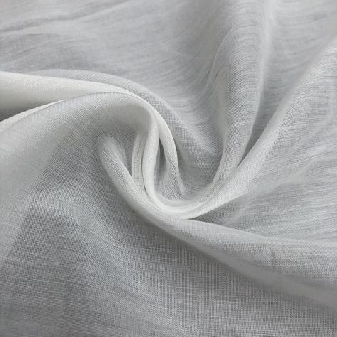 48 White 100% Pima Cotton Voile See Through Sheer & | Etsy Fabric Work, Cotton Voile Fabric, Voile Fabric, Fabric Texture, Supima Cotton, Cotton Voile, Sheer Fabrics, Fabric Swatches, Pima Cotton