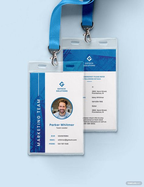 Letterhead Format, Employee Id Card, Employees Card, Corporate Id, Badge Template, Id Card Template, Card Format, Id Design, Card Templates Free