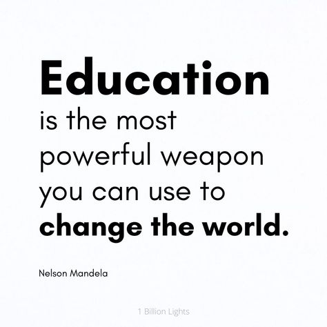 Study Is Important Quotes, Power Of Education Quotes, Education Quotes Aesthetic, Nelson Mandela Quotes Education, Qoutes About Educational, Education Is Power Aesthetic, Change The World Aesthetic, Nelson Mandela Quotes Inspiration, Qoutes About Change