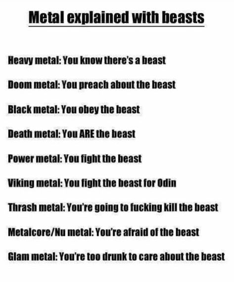 What's your relation to the beast? - 9GAG Breaking Benjamin, Metal Music Quotes, Rock Music Quotes, Metal Meme, Viking Metal, Papa Roach, Garth Brooks, Musica Rock, Power Metal