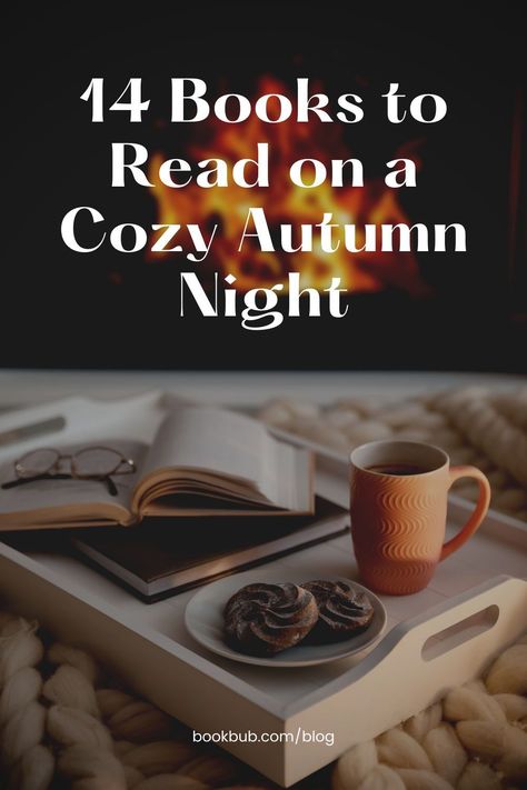 14 of the best books to cozy up with this fall. #books #autumnbooks #booklist Halloween Cozy Mystery Books, Fall Mystery Books, Cozy Books For Fall, Cozy Autumn Books, Cozy Fall Books, Fall Reading Aesthetic, Best Fall Books, Autumn Books, Cozy Books