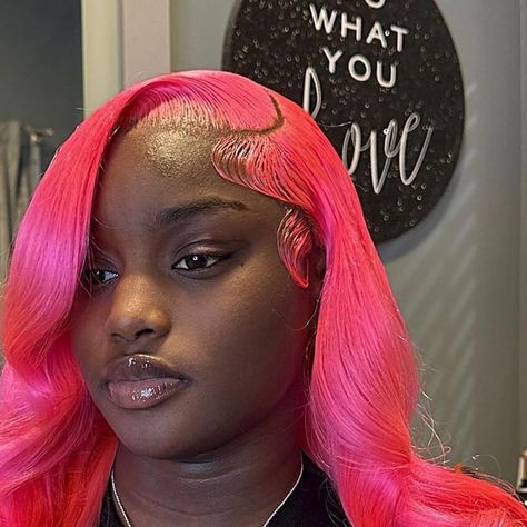 @iamprincexss on Instagram: "BARBIE DANGEROUS🎀💕  frontal wig install on tha barbie TSU @nyani._" Hair, Frontal Wig Install, Wig Install, Frontal Wig, February 1, Frontal Wigs, Hair Inspo, Wigs, On Instagram