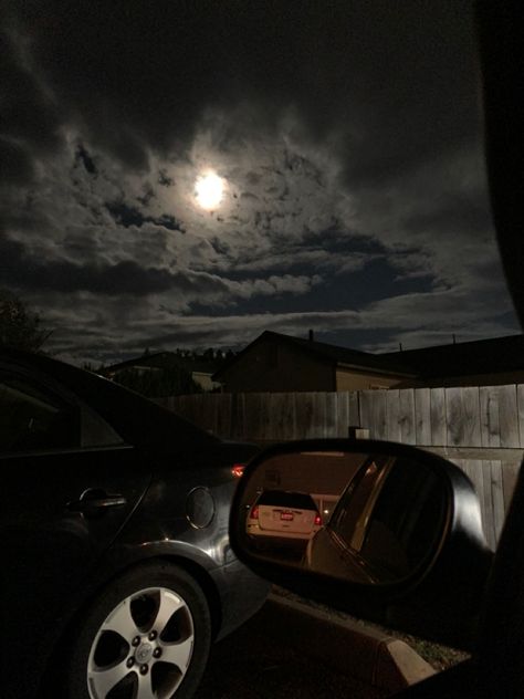 #moon #aesthetic Cars, Moon Roof Car, Inside Car, Moon Aesthetic, Under The Moon, Car Photos, Car Window, Moon, Quick Saves