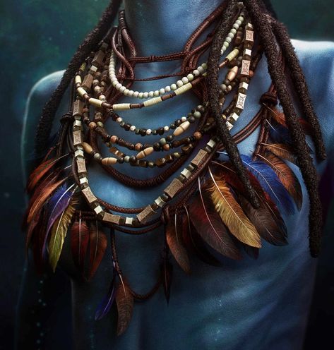 Avatar Neytiri Aesthetic, Avatar Na'vi Cosplay, Neytiri Clothes, Navi Clothing Ideas, Omatikaya Clothing, Grounder Aesthetic, Avatar Clothes, Avatar Clothing, Navi Outfits