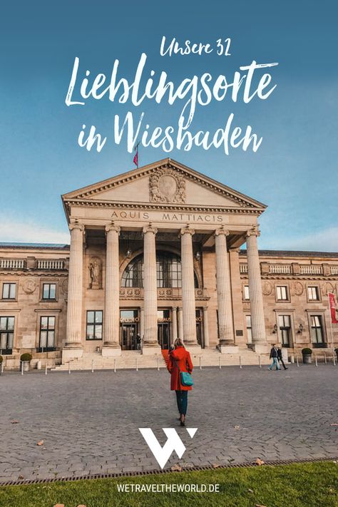 Wiesbaden Sehenswürdigkeiten: Die 32 schönsten Orte in Wiesbaden Day Trip, Travel Info, Western Europe, Urban Area, The European Union, Travel Inspo, Working Life, Wonderful Places, Us Travel