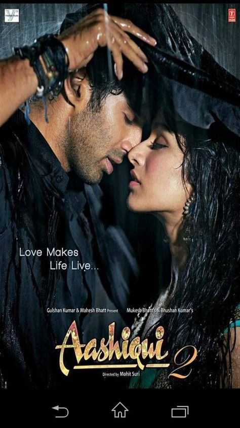 Aashiqui 2 poster Tam Film, Aashiqui 2, Best Bollywood Movies, Hindi Movie Song, Latest Hindi Movies, Look Wallpaper, Indian Artists, Bollywood Posters, Indian Artist