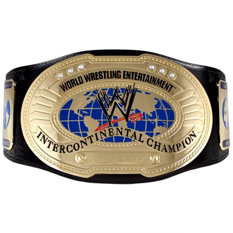 WWE Intercontinental Championship Replica Belt Professional Wrestling, Wwe Intercontinental Championship, Intercontinental Championship, Wwe Logo, Championship Belt, Cloth Bag, Today Only, Juventus Logo, Pro Wrestling