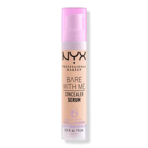 Nyx Bare With Me Concealer Serum Bare With Me Concealer Serum, Tremella Mushroom, Nyx Concealer, Best Drugstore Concealer, Drugstore Concealer, Girl Bye, Makeup Sephora, Skincare Serum, Balsam Do Ust