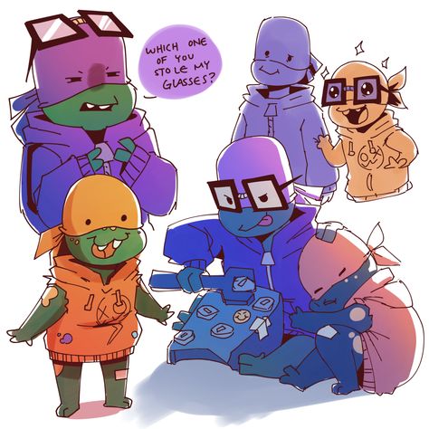 Welcome to my world (Posts tagged tmnt) Donnie Turtle Tots, Turtle Tot Donnie Rottmnt, Turtle Tots Fanart, Turtle Tots Rise, Turtle Tots Tmnt, Turtle Tots Rottmnt, Rottmnt Baby Turtles, Turtle Tots React, Tmnt Drawings