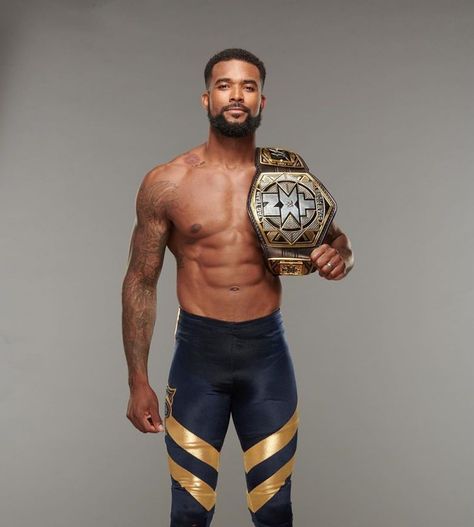 One Half of NXT Tag Team Champion: Montez Ford Wwe, Montez Ford, Street Profits, Wwe Belts, Wrestling Gear, Pro Wrestler, Tag Team, One Half, Wwe Superstars