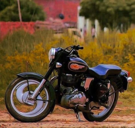 Bullet Royal Enfield, Bullet Modified, Ph Wallpaper, Royal Enfield Stickers, Bullet 350, Bullet Pics, Old Bullet, Durga Photo, Bullet Bike