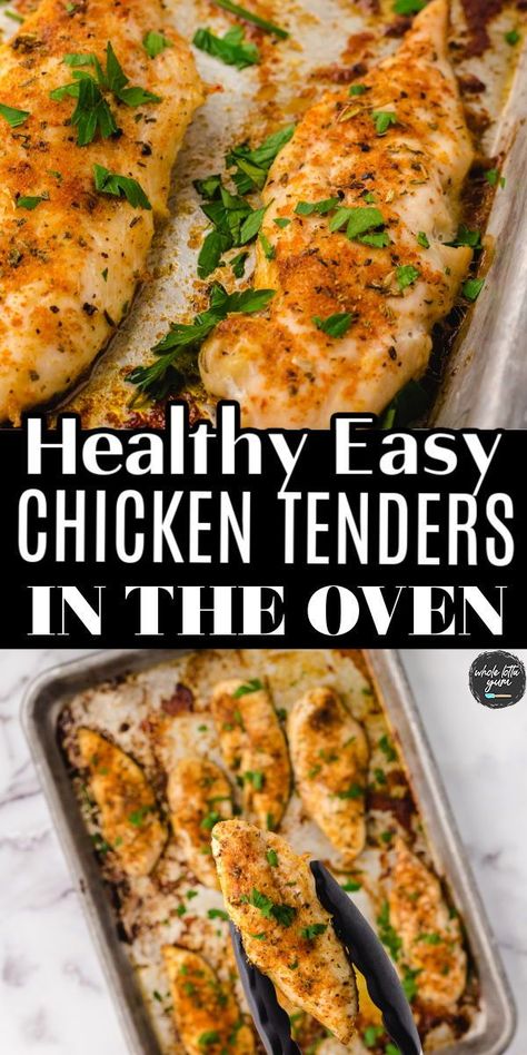 Delicious Chicken Tenderloin Recipes, Healthy Chicken In The Oven, Oven Baked Chicken Fillets, Low Sodium Chicken Tenderloin Recipes, Baked Chicken Fillet Recipes, Easy Healthy Baked Chicken Recipes, Low Cholesterol Baked Chicken Recipes, Easy Healthy Chicken Tender Recipes, Easy Chicken Tender Recipes Healthy