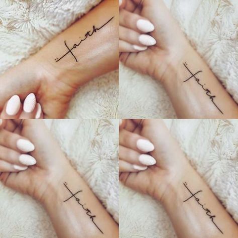 Christian Tattoos, Biblical Tattoo, Medical Alert Tattoo, Font Tattoo, Tattoo Family, Faith Tattoo, Foot Tattoos For Women, Religious Tattoo, Religious Tattoos