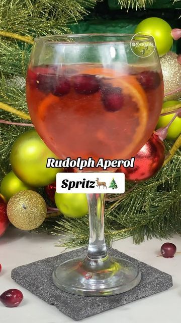 Family Christmas Party, Christmas Party Food, Rudolph The Red, Aperol Spritz, Holiday Cocktails, Follow On Instagram, He Wants, Good Time, Merry And Bright