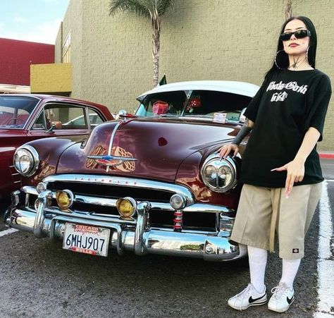 Rate This chola fits ideas From ⭐1~10. SAVE & FOLLOW i will update everyweek. Chola Style Outfits, Chola Fits, Chola Outfit, Chicana Style Outfits, Chica Chola, Estilo Gangster, Estilo Chola, Ropa Shabby Chic, Gangster Style