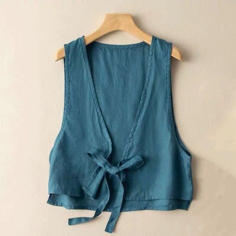 Material: cotton, polyester   M, length 51/20.1, shoulder 34/13.4 L, length 52/20.5, shoulder 35/13.8 XL, length 53/20.9, shoulder 36/14.2 2XL, length 54/21.3, shoulder 37/14.6    Please note: 1.Please allow a little error due to manual measurement. 2.The color maybe a little difference because of the light,screen reflection etc. 3.If you are not sure what size to choose, please contact us and we will recommend the right size for you.     1. We only ship to the confirmed address provided by eBay Crop Vest Top, Vest As A Top, Boho Vest Outfit, Vest And Pants Outfit, Cardigan Sleeveless, Vest Sewing Pattern, Jean Jacket Vest, Women Vest, Vest Outfit