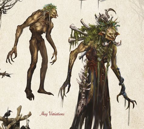 Baldurs Gate Concept Art, Bg3 Concept Art, Old Hag, Dark Fairytale, Fantasy Design, Baldurs Gate, Costume Inspo, Design Moodboard, Baldur's Gate