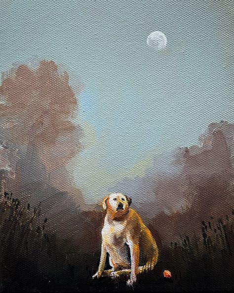 Chunky Dog, Mars Black, Instagram Portrait, Dog Painting, July 3, Dog Paintings, Black Paint, Dog Art, Apricot