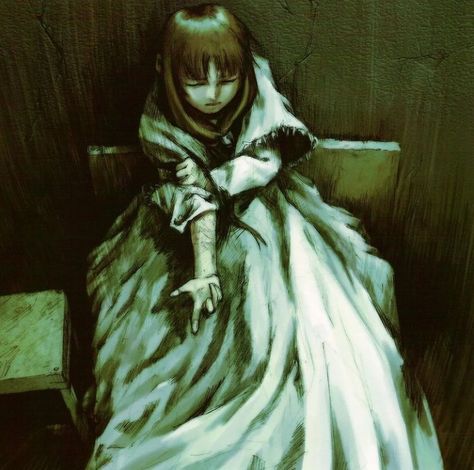 Yoshitoshi Abe Yoshitoshi Abe, Haibane Renmei, Art Manga, Creepy Art, Art Style Inspiration, Ethereal Art, About Art, Art Anime, Pretty Art