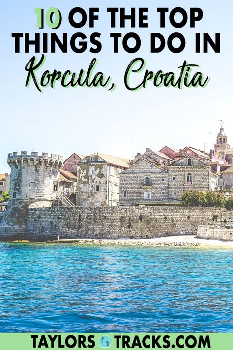 Honeymoon Croatia, Croatia Islands, Korcula Island, Korcula Croatia, Croatia Itinerary, Travel Island, Travel Europe Cheap, Croatia Travel Guide, Croatia Beach