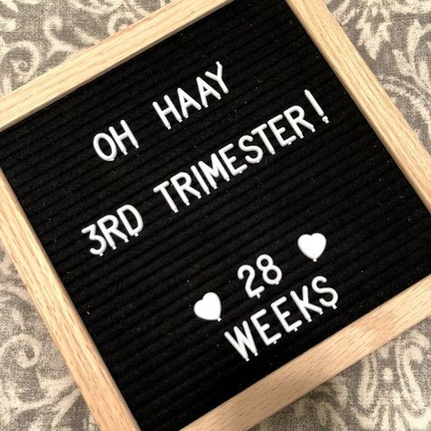 Bumpdate | Pregnancy by week | Pregnancy Board | 28 Weeks Pregnant | Third Trimester | Baby Bump | Letter Board 29 Weeks Pregnant Quotes, 28 Weeks Pregnant Quotes, Hello Third Trimester Picture, 28 Weeks Pregnant Belly, Hello 3rd Trimester, Pregnancy By Week, Prepping For Baby, 3rd Trimester Pregnancy, Fitness Snacks