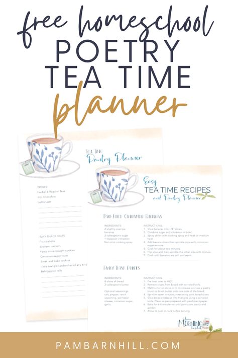 Poetry Tea Time Themes, Tea Time Ideas, Poetry Teatime, Poetry Books For Kids, Poetry Time, Time Poem, Poetry Tea, Classical Homeschool, Poetry Tea Time