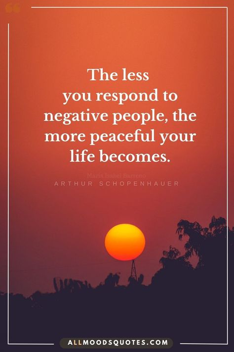 The less you respond to negative people, the more peaceful your life becomes. Quotes On Negative People, Judgemental People Quotes, Negative People Quotes, Judgemental People, Wise Thoughts, Feel Good Quotes, Negative People, People Quotes, Inspirational Quotes Motivation