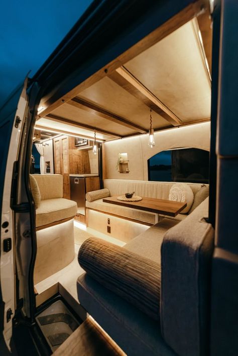 Marvel Bed, Converted Vans, Kombi Motorhome, Sprinter Conversion, Kombi Home, Sprinter Van Conversion, Campervan Life, Build A Camper Van, Build A Camper