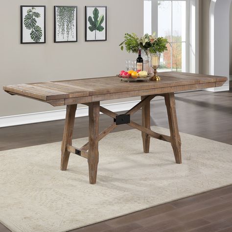 Ranch Table, Railroad Tie, Steve Silver Furniture, Riverside Furniture, Trestle Dining Tables, Counter Height Dining Table, Counter Table, Counter Height Table, Trestle Table