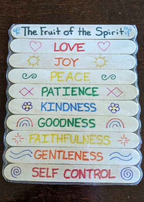 Christian Summer Crafts For Kids, Fruit If The Spirit Crafts, Easy Bible School Crafts, Fruit Of The Spirit Craft For Adults, Crafts About Faith, Christian Love Crafts For Kids, Judges Cycle Of Sin Craft, Summer Bible Study For Kids, Bible Lesson Crafts For Kids