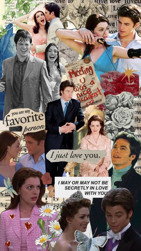 Princess Diaries Wedding Aesthetic, The Princess Diaries Aesthetic Wallpaper, Princess Diaries Aesthetic Outfits, Princess Diaries 2 Aesthetic, Princess Diaries Wallpaper, Princess Diaries Aesthetic, The Princess Diaries 2, Moodboard Aesthetic Collage, Princess Diaries 2