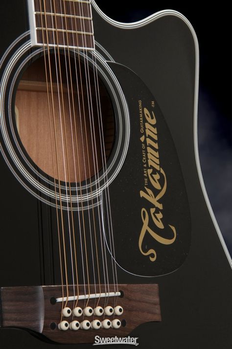 Takamine EF381SC 12 String (Detail) Do Rock, Takamine Guitars, 12 String Acoustic Guitar, 12 String Guitar, Custom Bass, Guitar Pics, Guitar Design, Guitar Player, Banjo