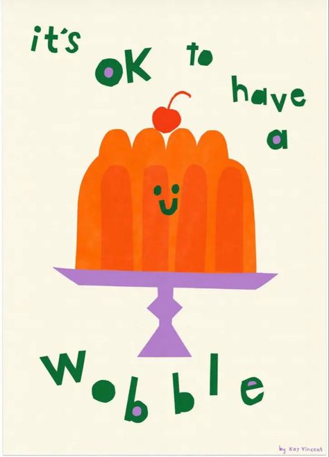 Cute Doodle Illustration, Fun Poster Design, Cute Wall Prints, Cute Art Prints, Grafik Art, Quotes Artwork, Orange Jelly, Professional Illustration, Doodle Print