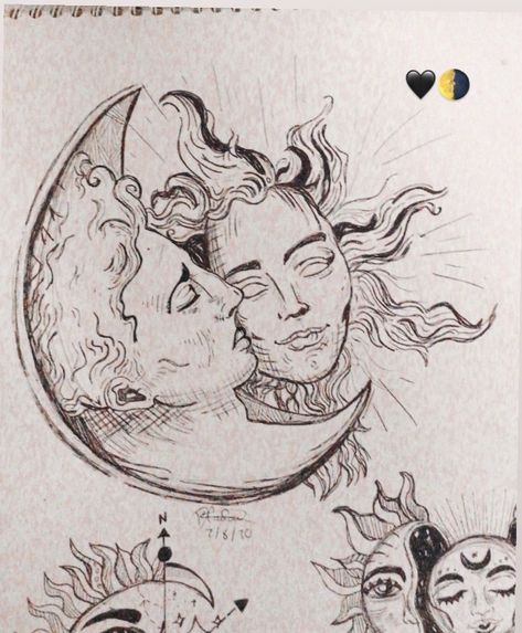 In love with something impossible 💔 #cosmic #drawing #draw #universe #imagination #moon #sun #tumblr Mouth Drawing Reference, Mouth Drawing, Sketches Of Love, Sun And Moon Drawings, Astronomy Art, Moon Drawing, Soyut Sanat Tabloları, Dark Art Drawings, Moon Sun