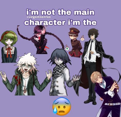 Kin Characters, Existential Despair, Danganronpa Funny, Danganronpa Memes, Nagito Komaeda, I Have No Friends, Anime Crossover, Noragami, Fb Memes