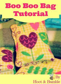 Boo Boo Bags Diy, Homemade Ice Pack, Diy Ice Pack, Boo Bags, Boo And Buddy, Bag Sewing Tutorial, Provident Living, Boo Boo Bags, Craft Closet