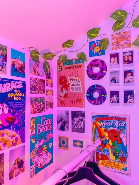 Tiktok room decor #indie #tiktokwall #walldecor #DVD # Indie And Preppy Room, 2019 Aesthetic Tiktok, 2021 Aesthetic Tiktok, 2020 Aesthetic Tiktok, Tiktok Room Decor, Room Inspo Indie, Indie Bedroom Aesthetic, 2020 Nostalgia, Room Decor Indie