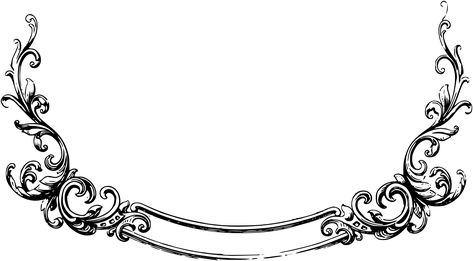Scrollwork scroll artwork clipart free Scroll Clipart, Sewing Clipart, Round Border, Filigree Frame, Line Art Images, Clip Art Library, Victorian Frame, Clip Art Pictures, Vintage Borders