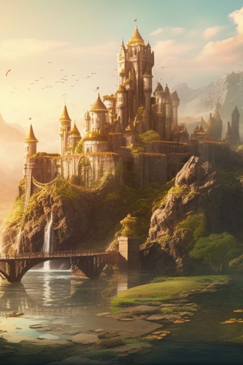 Nature, Fantasy Aesthetic Castle, Medieval Royalty Aesthetic, Midevil Castle, Kingdom Castle, Minecraft Kingdom, Fairy Castle, Alien Aesthetic, Castle Aesthetic