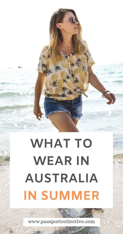 Summer Clothes Australia, Clothes For Australia, Vacation Outfits Australia, Packing For Australia Summer, What To Pack Australia, What To Pack For Australia In Summer, Gold Coast Outfit Ideas, Summer Outfits For Australia, Australia Packing List Summer