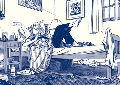 Mariko and Jillian Tamaki's "This One Summer" : The New Yorker Art And Illustration, Jillian Tamaki, Graphic Novel Art, Art Et Illustration, One Summer, Karakter Anime, Art Reference Poses, Drawing Inspiration, Graphic Novel