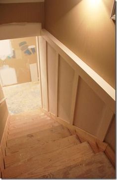 Replacing basement stairs isn't as difficult as you may think. If you're looking for a Do-It-Yourself project we'll allow you thru the job step-by-step. #basementstairsdiy Dressing Table Design Bedrooms, Basement Stairwell, Bad Room Design, Basement Staircase, Basement Steps, Basement Decoration, Dream Basement, Kids Basement, Basement Layout