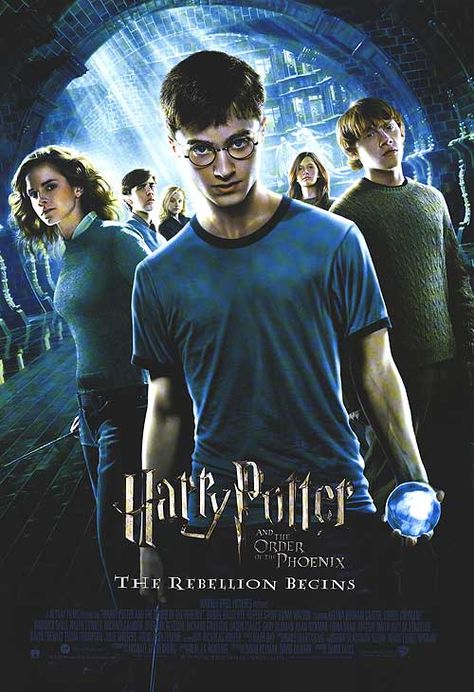 5th year, this is where I really climbed aboard the bus. Order Of The Phoenix Poster, Phoenix Poster, Poster Harry Potter, Harry Potter Movie Posters, Harry Potter 5, Time Poster, Harry Potter Poster, Harry Potter Cosplay, Harry Potter Hermione